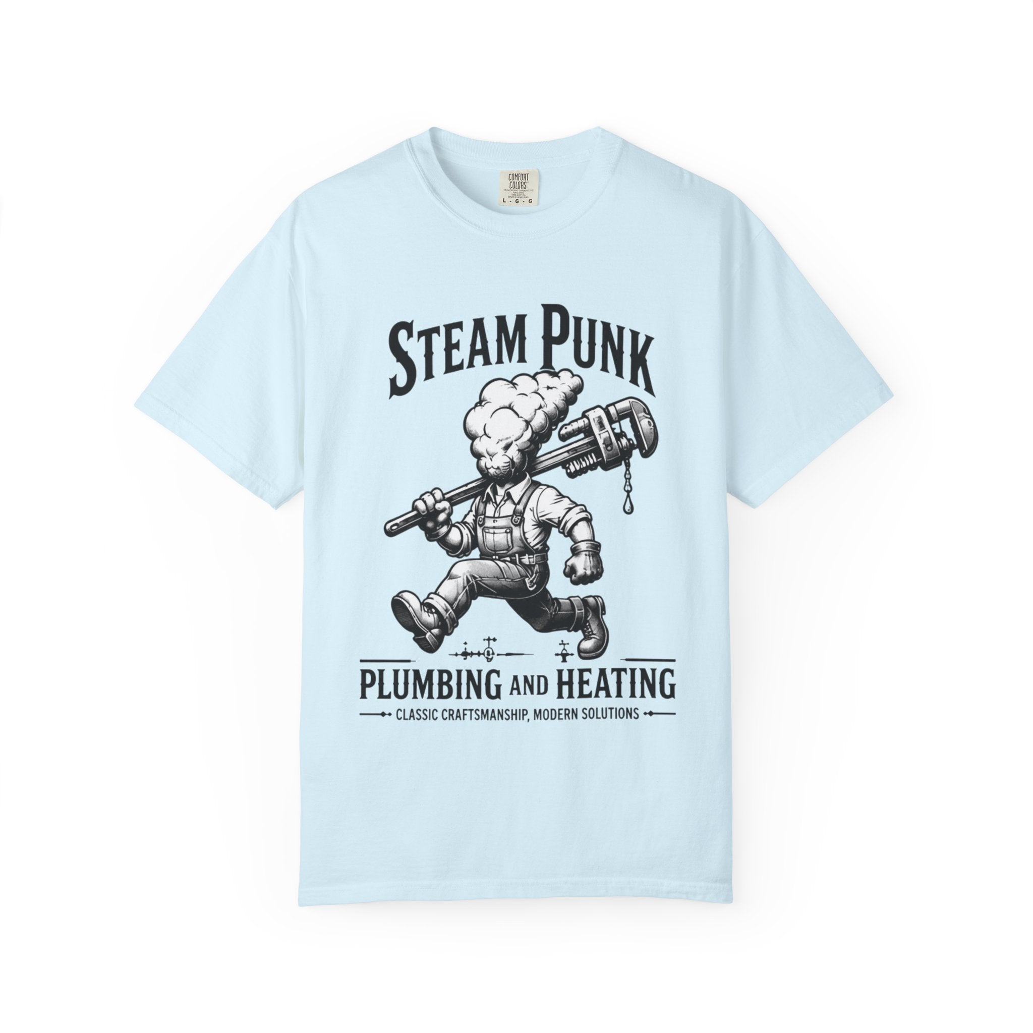 Steam Punk Plumbing and Heating T-Shirt