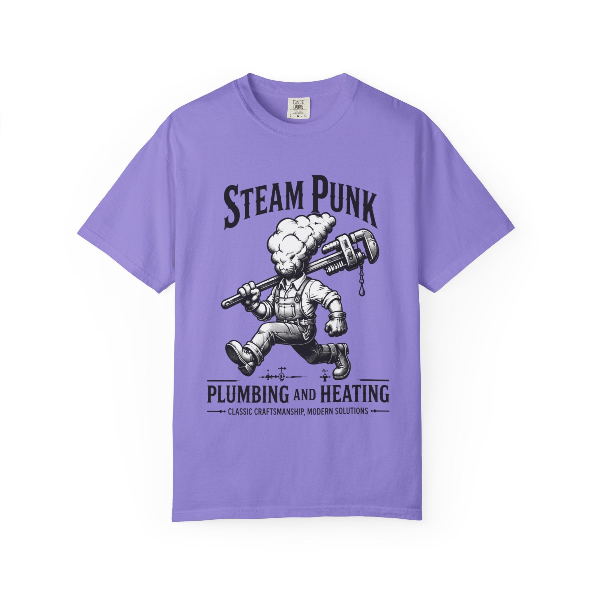 Steam Punk Plumbing and Heating T-Shirt