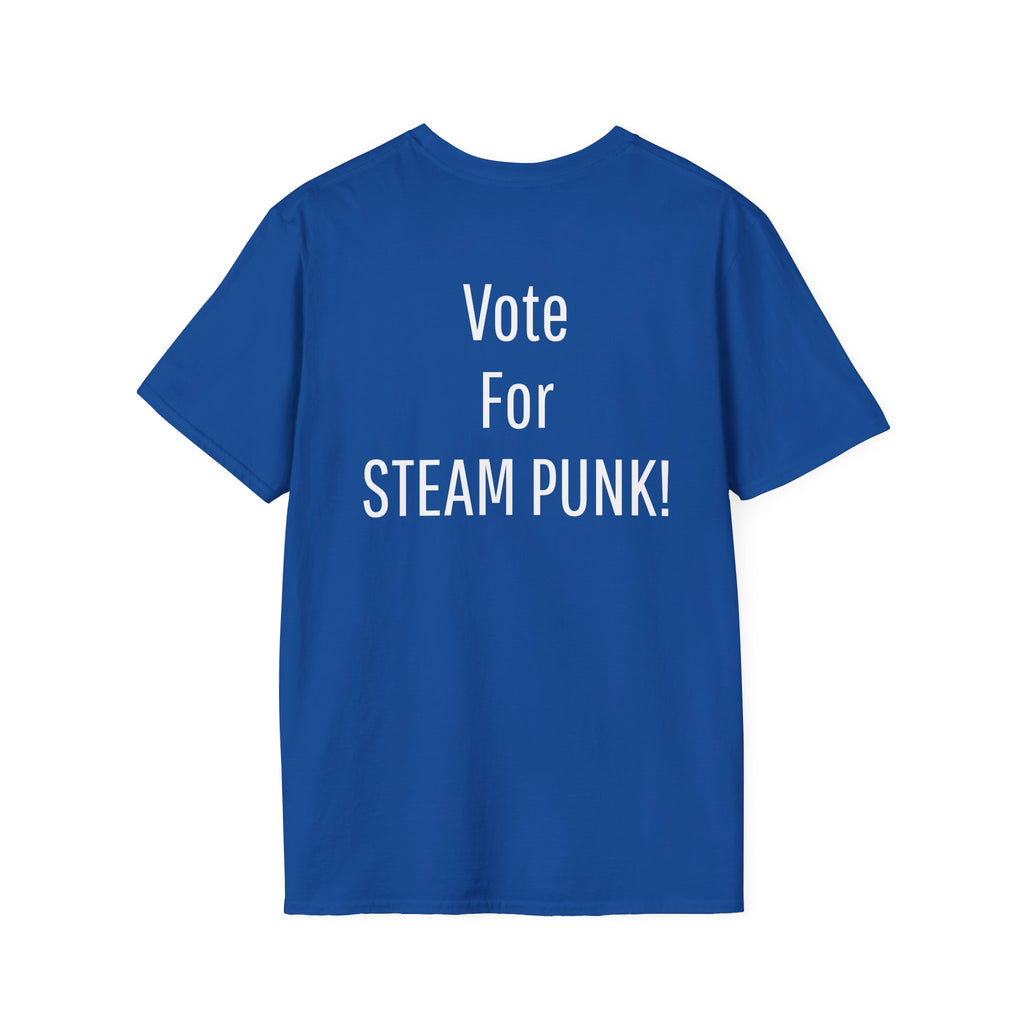 Steampunk for Mayor T-Shirt — Retro Political Poster Tee