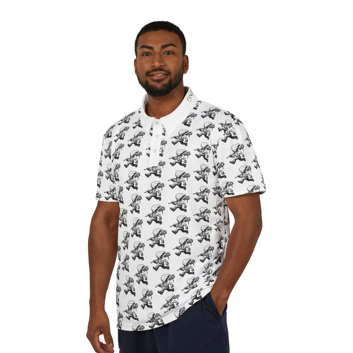 Steam Punk Polo Shirt –  Graphic Polo