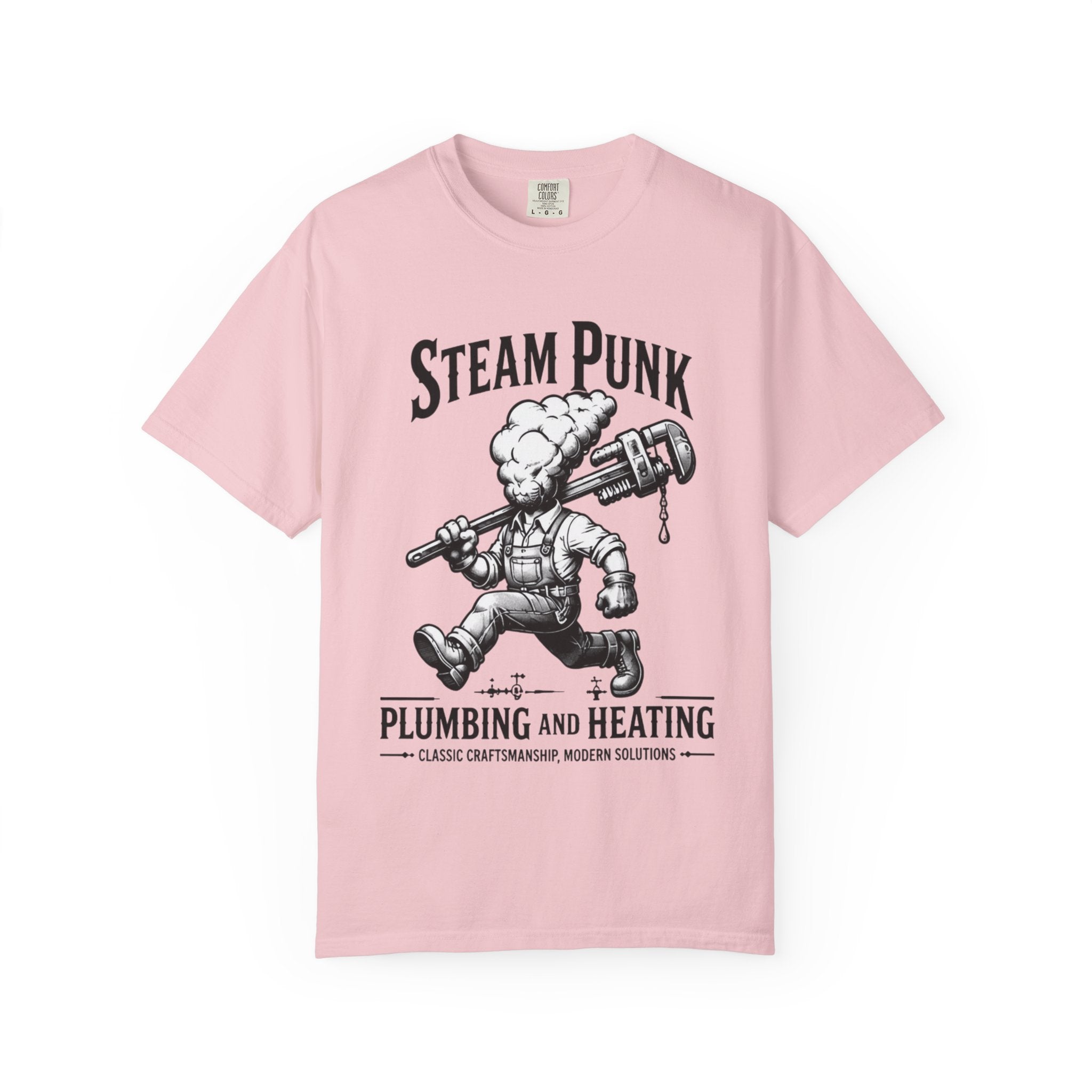 Steam Punk Plumbing and Heating T-Shirt