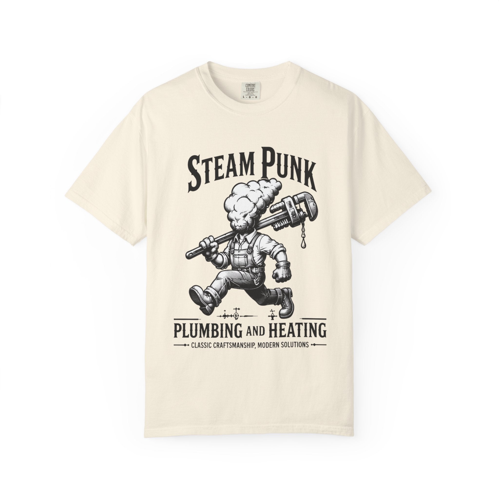 Steam Punk Plumbing and Heating T-Shirt