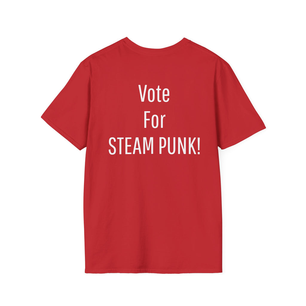 Steampunk for Mayor T-Shirt — Retro Political Poster Tee