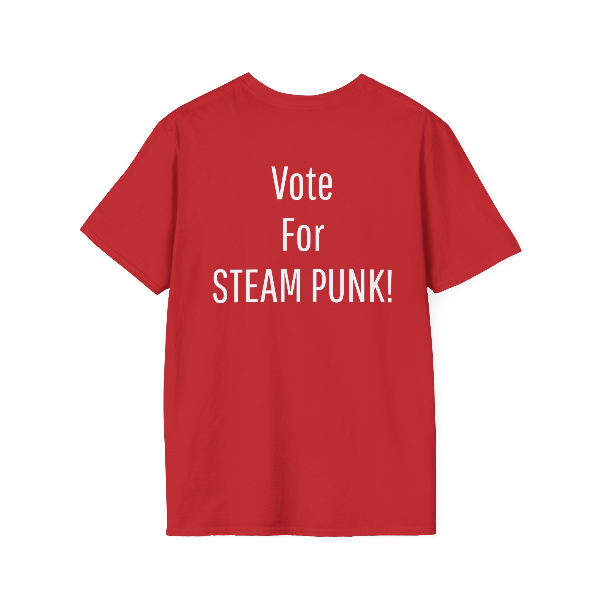 Steampunk for Mayor T-Shirt — Retro Political Poster Tee