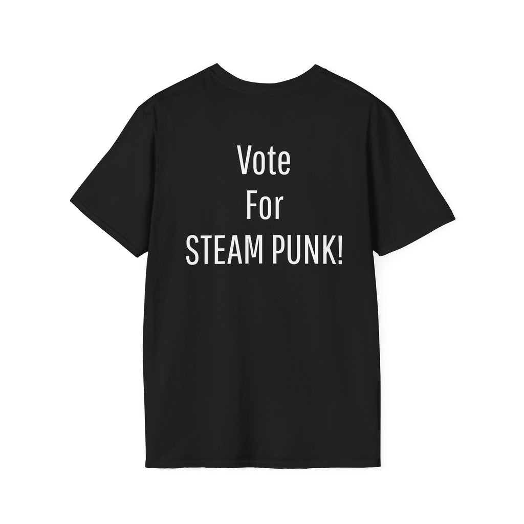 Steampunk for Mayor T-Shirt — Retro Political Poster Tee