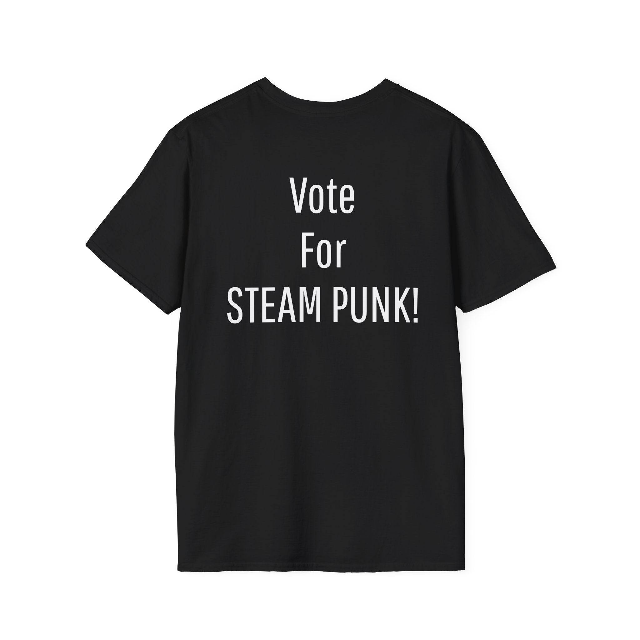 Steampunk for Mayor T-Shirt — Retro Political Poster Tee